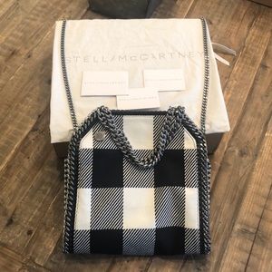 Stella McCartney Mini Falabella Mixed Print Tote